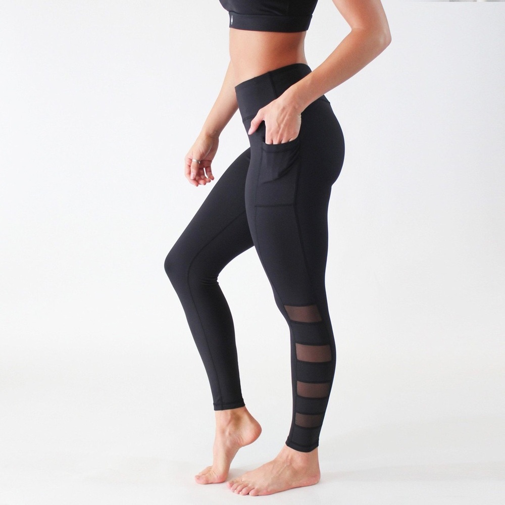 Senita Athletics Black Yoga Pant